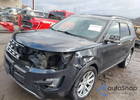 2017 Ford Explorer Limited from USA, damaged, VIN 1FM5K8F80HGC07000